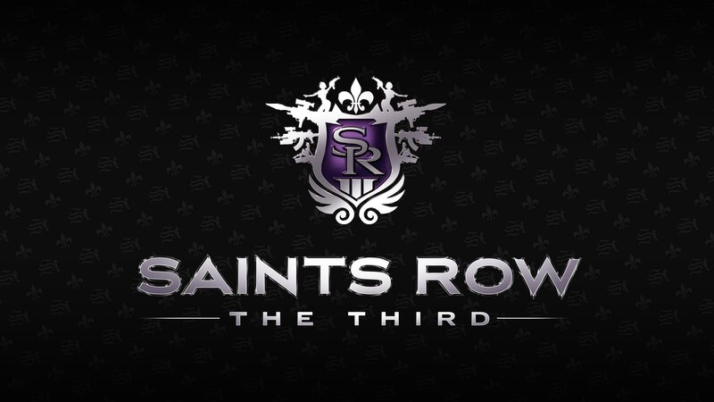 Saints Row Logo — Black