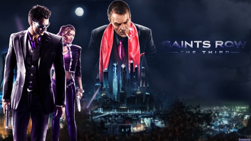 Saints Row The Third promotional art