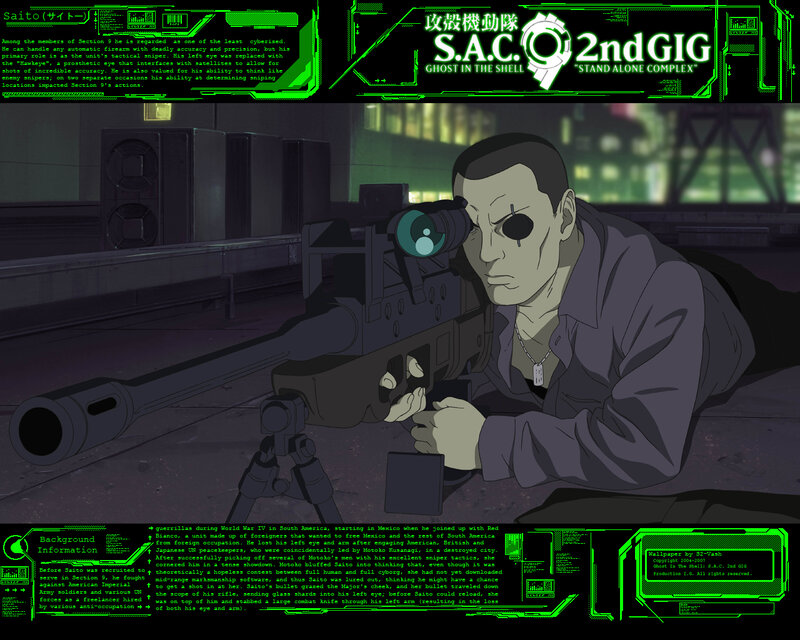 Saito sniper in action