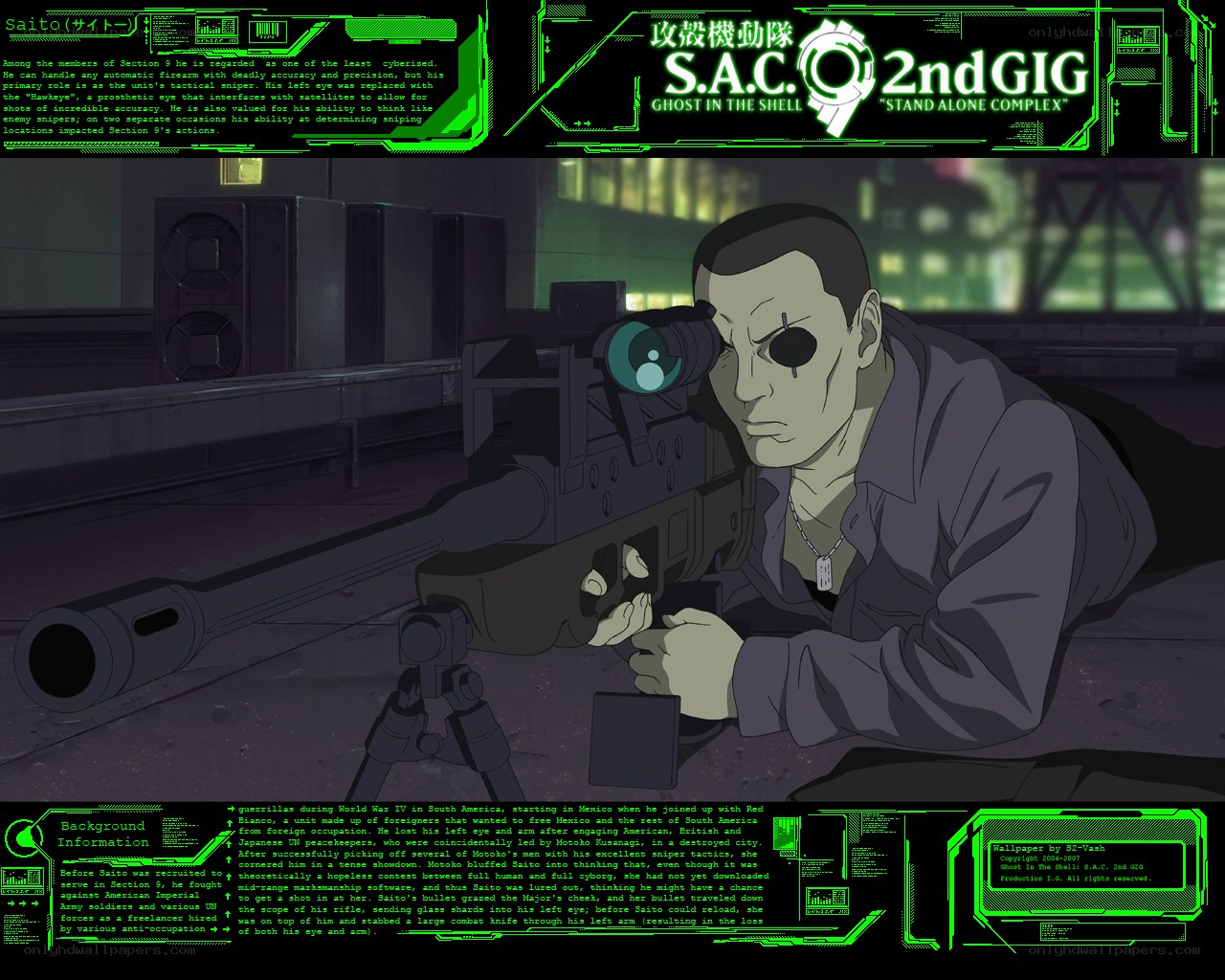 Saito sniper in action