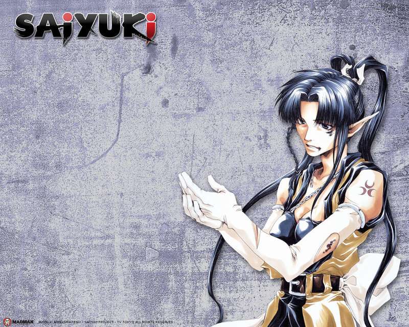 Saiyuki anime character art