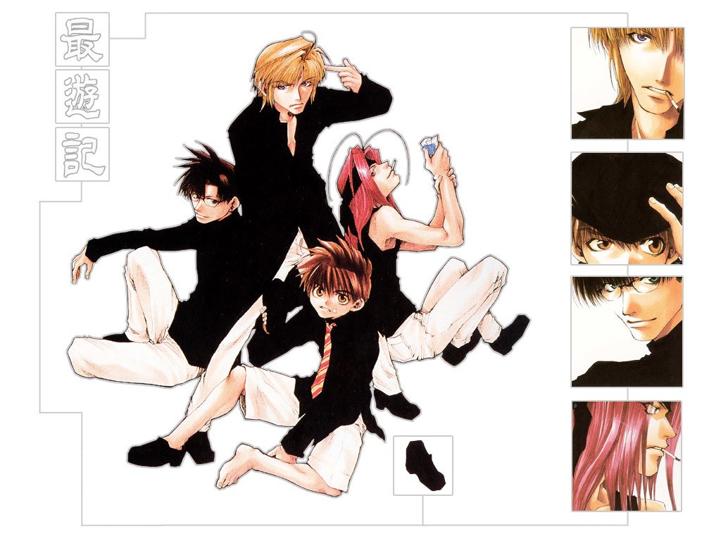 Sakura and friends in dynamic pose