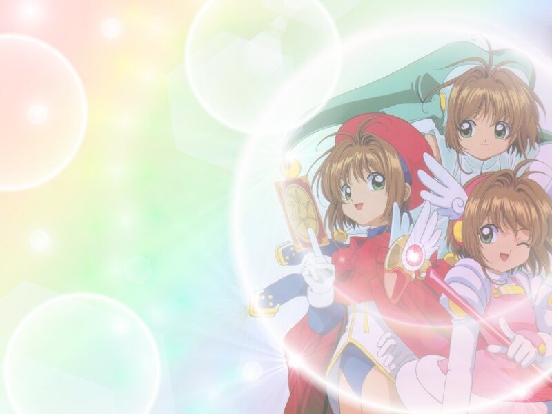 Sakura and her magical forms