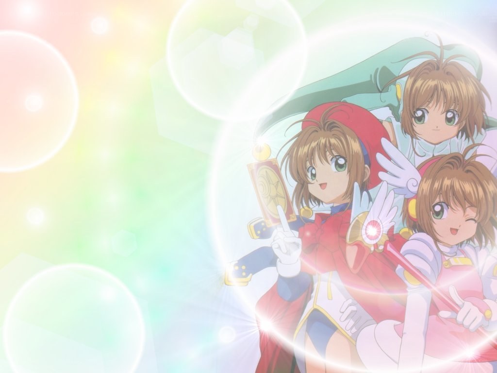 Sakura and her magical forms