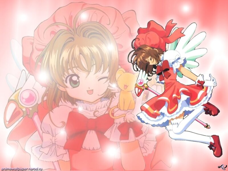 Sakura and her magical forms