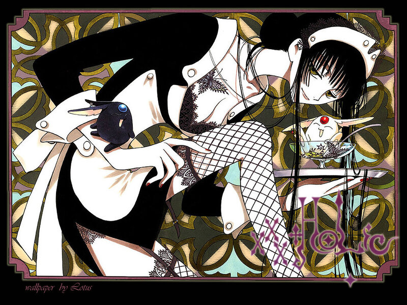 Sakura and Kero in a whimsical scene