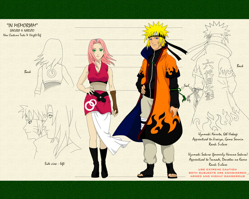 Sakura and Naruto Characters