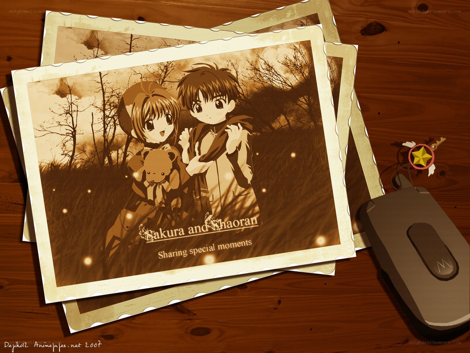 Sakura and Shaoran photo