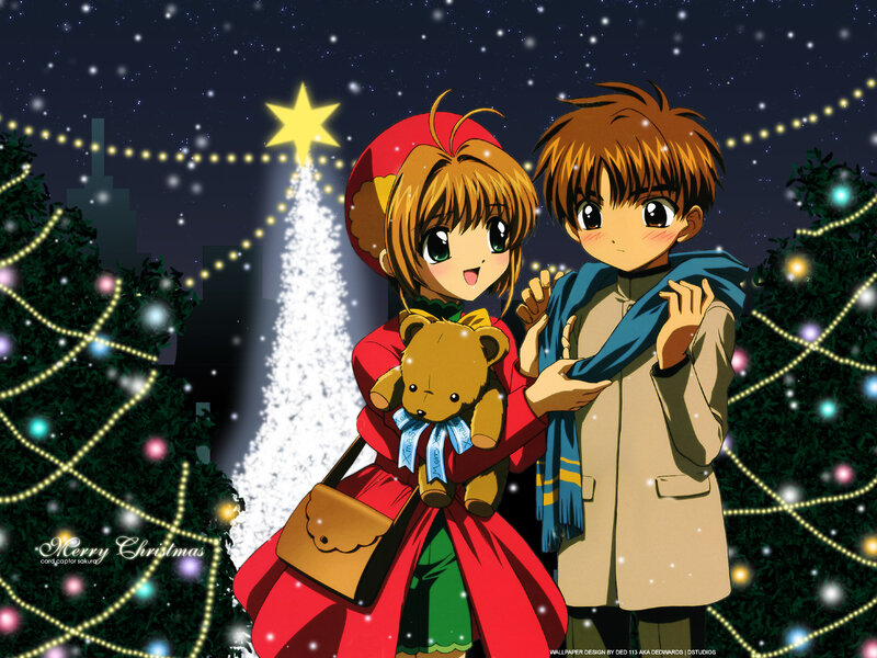 Sakura and Syaoran at Christmas