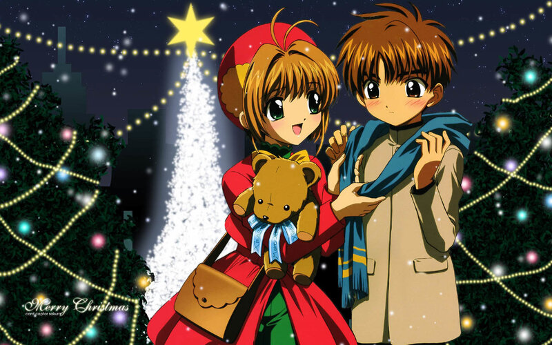 Sakura and Syaoran at Christmas
