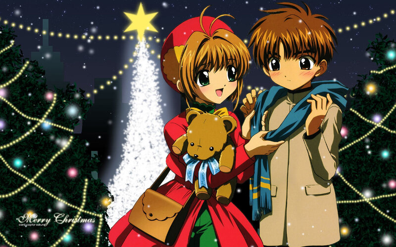 Sakura and Syaoran at Christmas