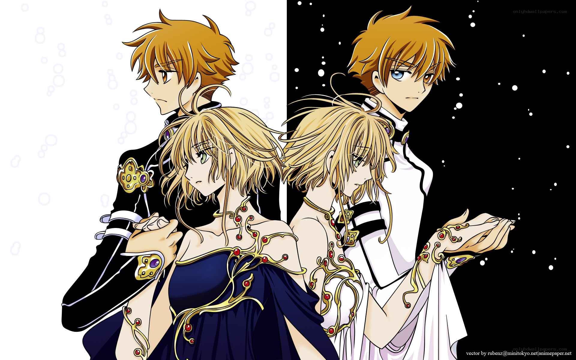 Sakura and Syaoran characters