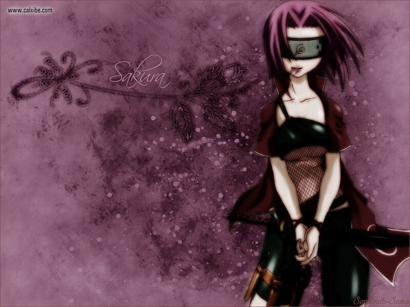 Sakura anime character art