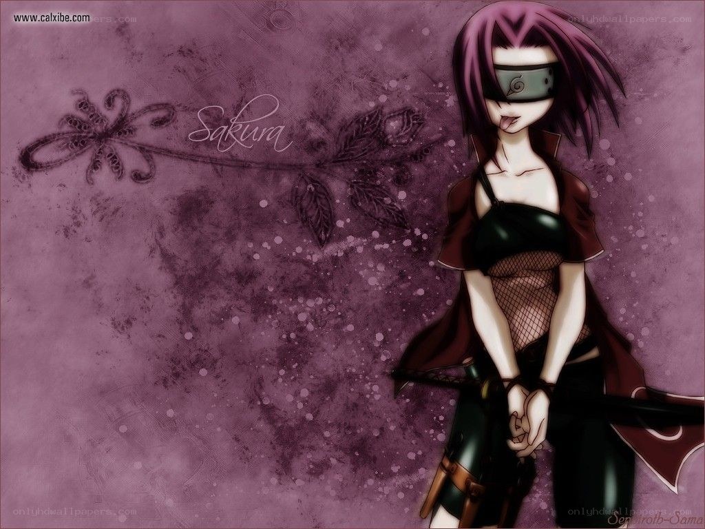 Sakura anime character art
