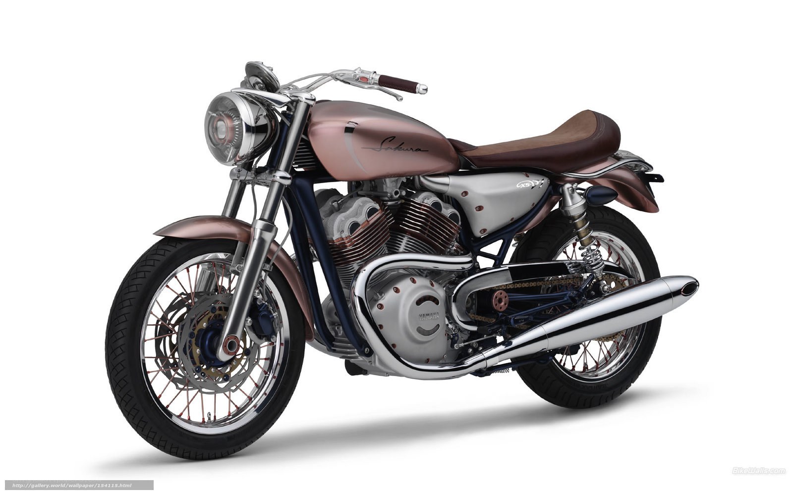 Sakura custom motorcycle