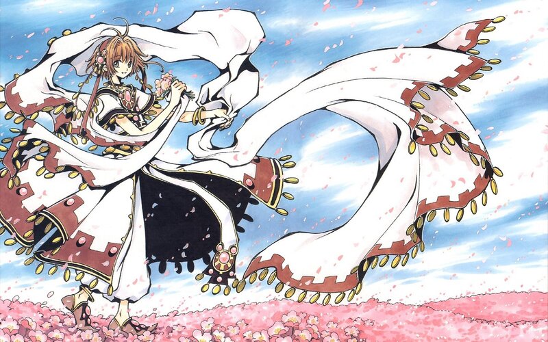 sakura dance in the wind