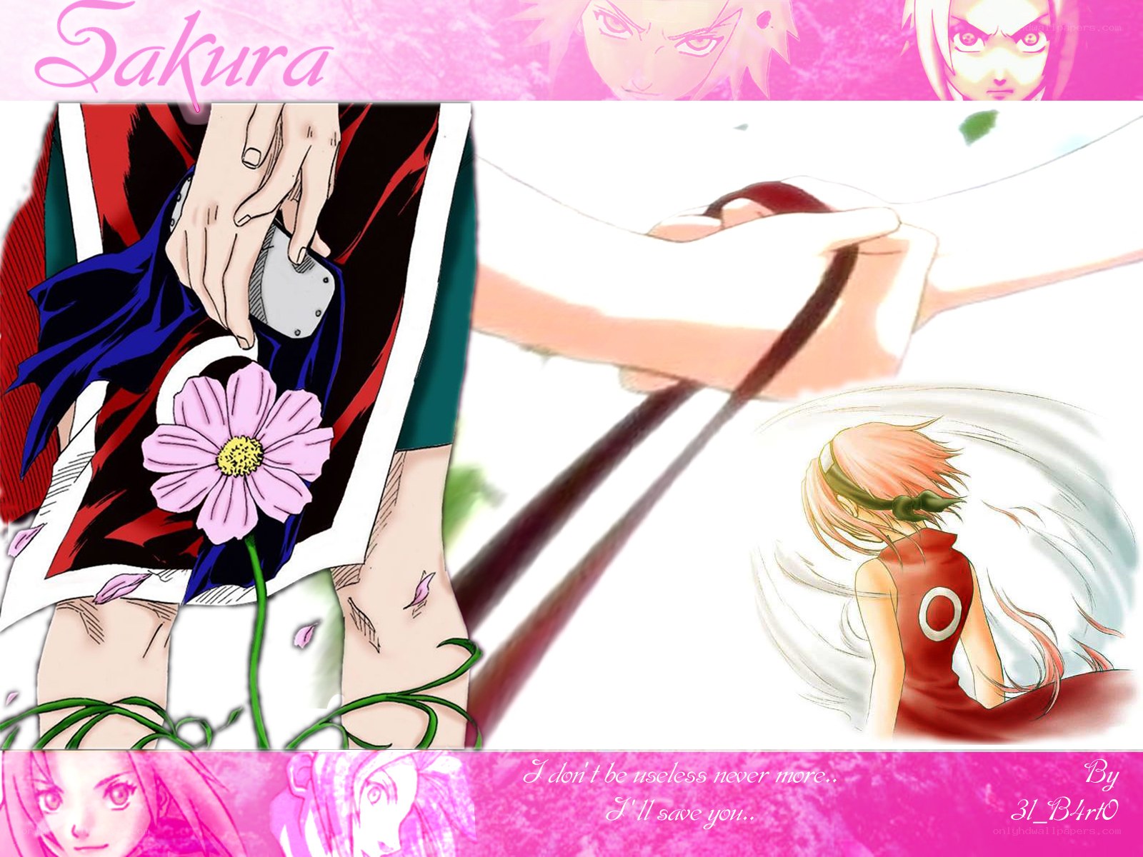 Sakura from Naruto artwork