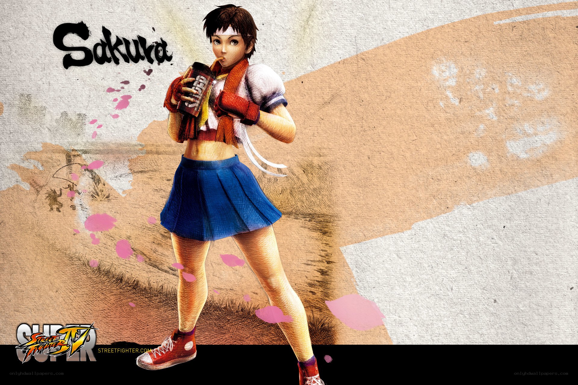 Sakura from Street Fighter IV