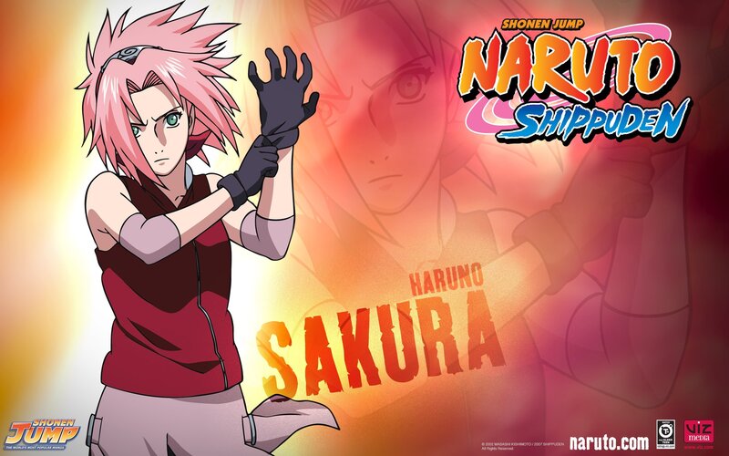 Sakura Haruno Character — Orange, Dramatic, Anime
