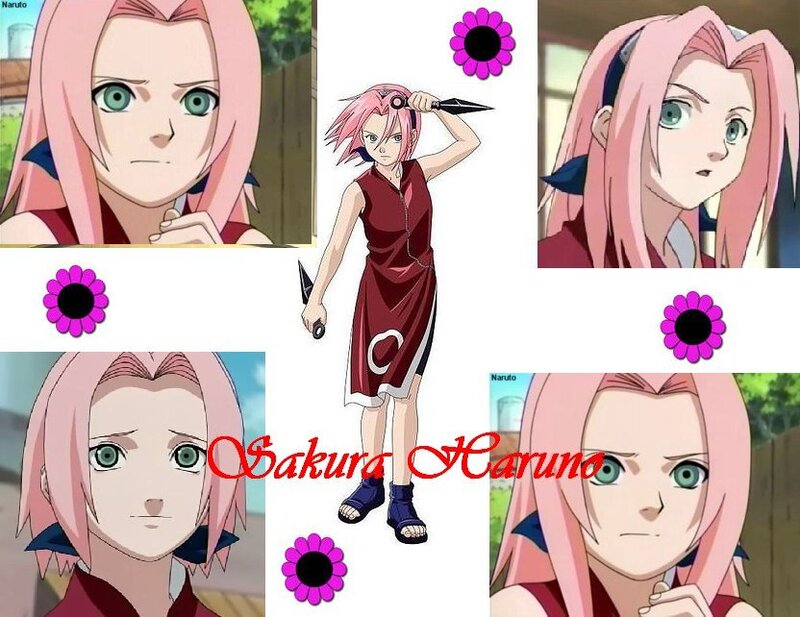 Sakura Haruno Character — Pink, Determined