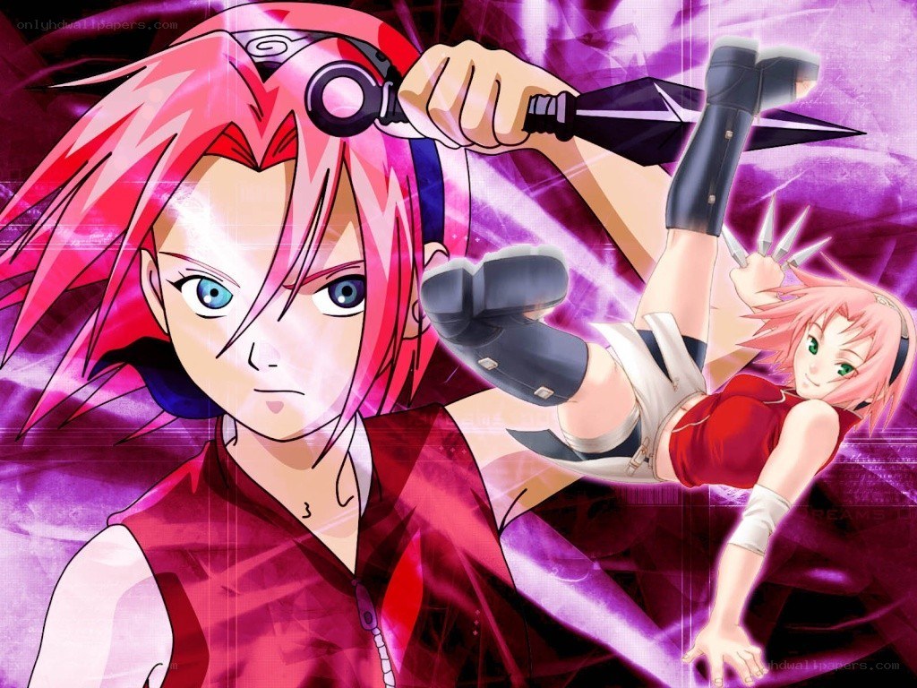 Sakura Haruno in action