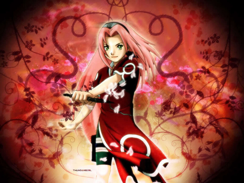 Sakura Haruno in action