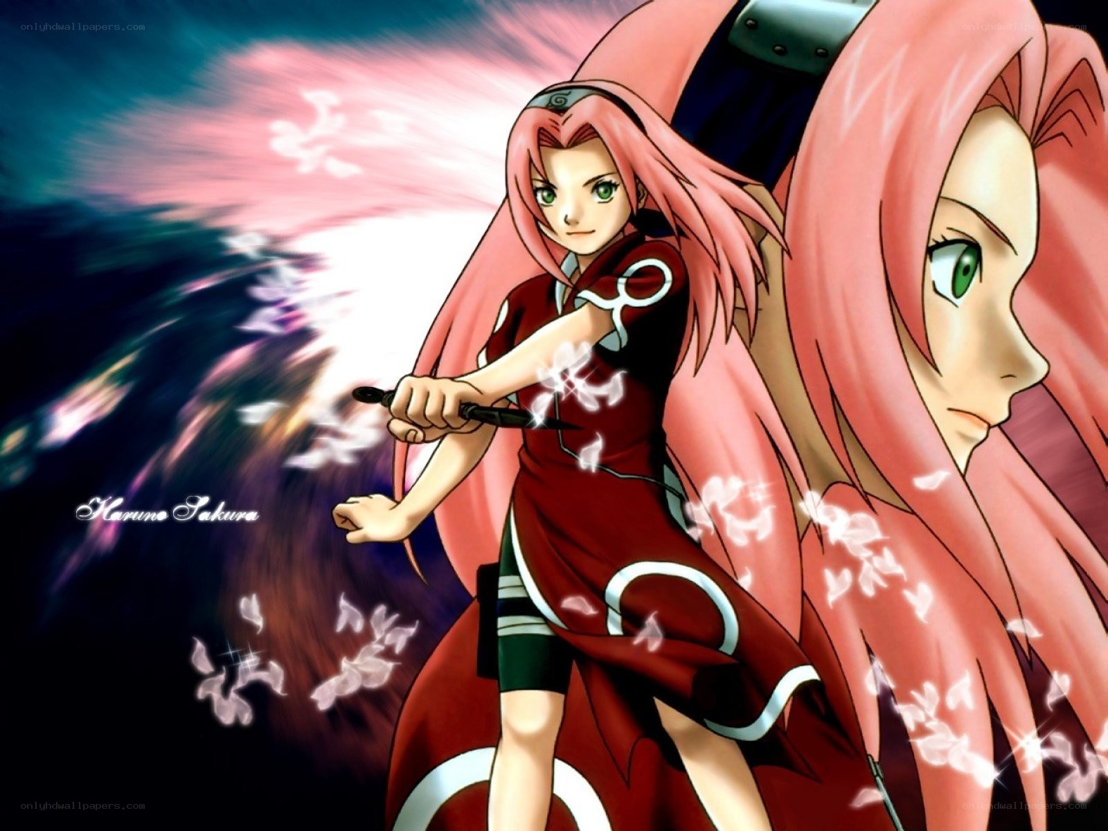 Sakura Haruno in action