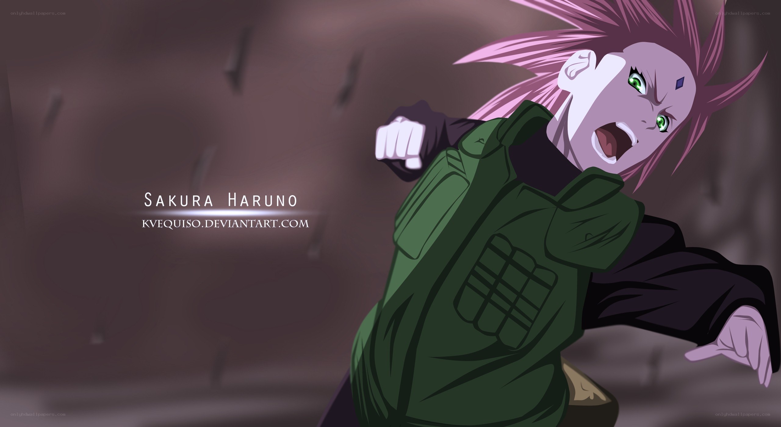 Sakura Haruno in action