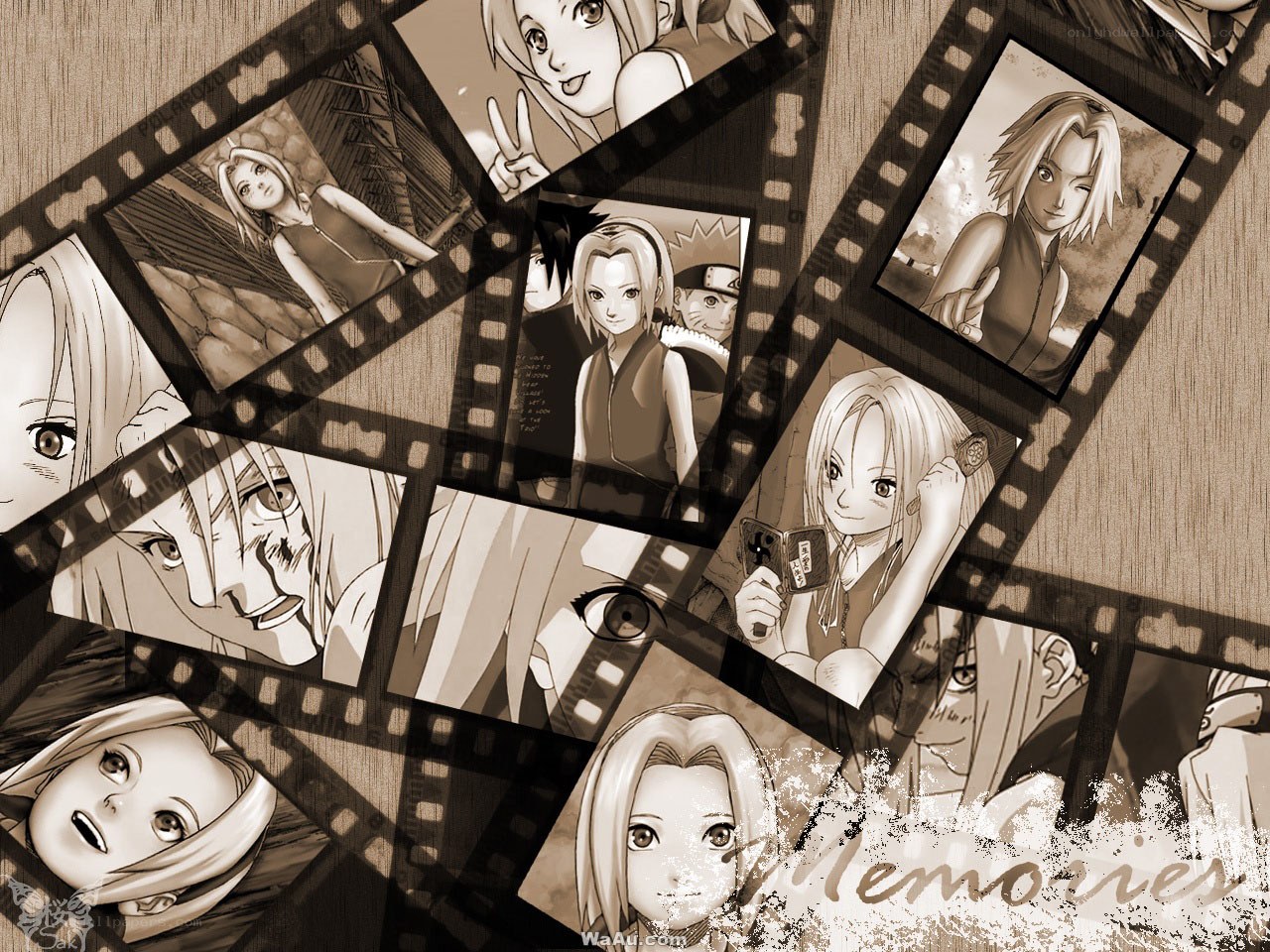 Sakura Haruno memories collage