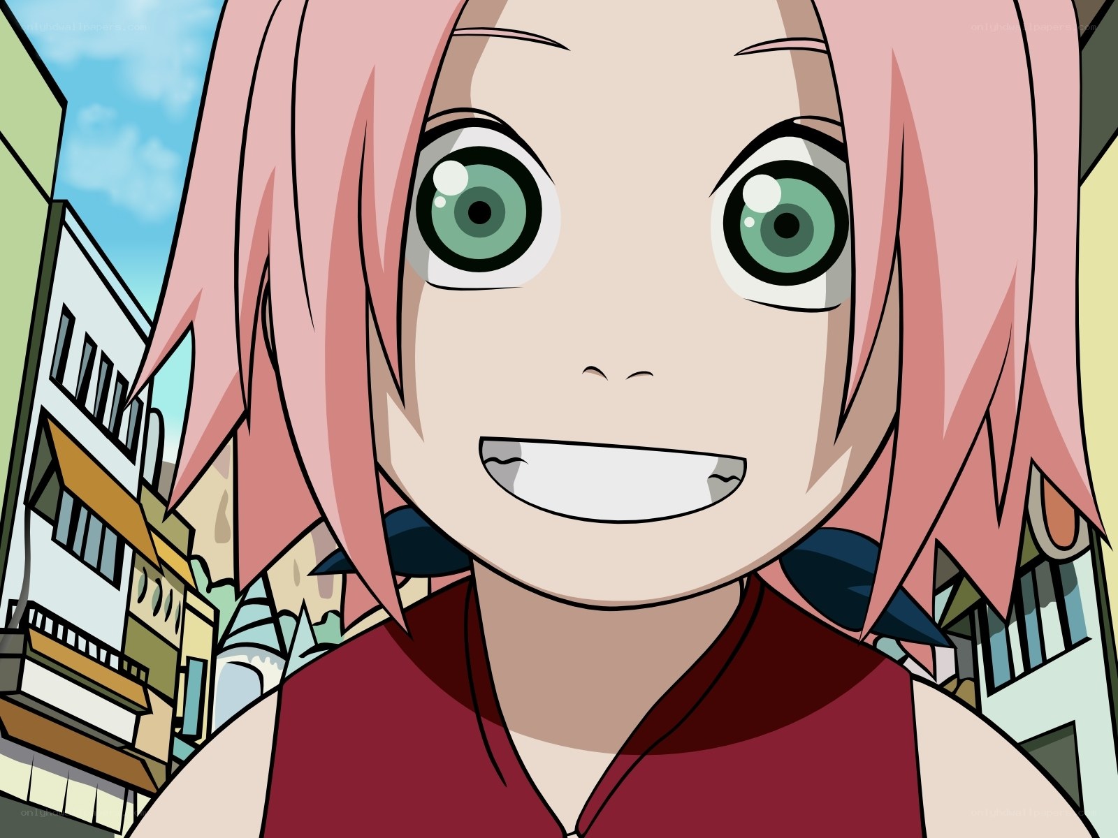 Sakura Haruno smiling