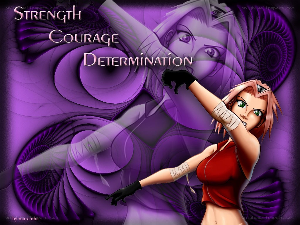 Sakura Haruno strength art