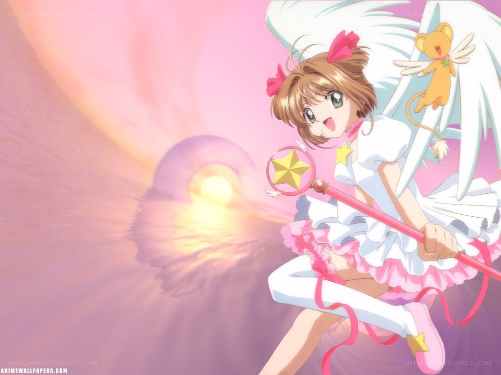 Sakura in angel form