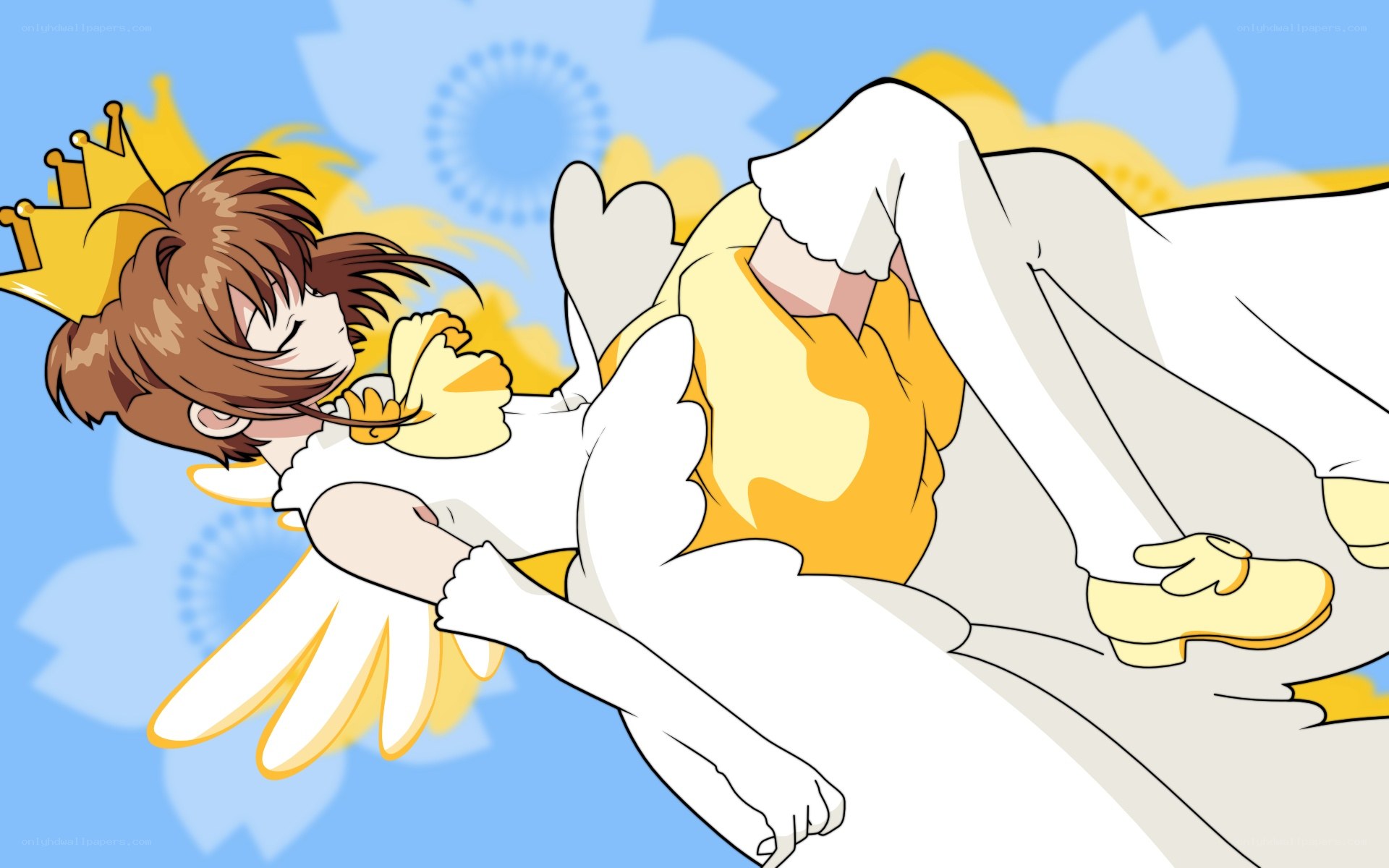 Sakura in angel form
