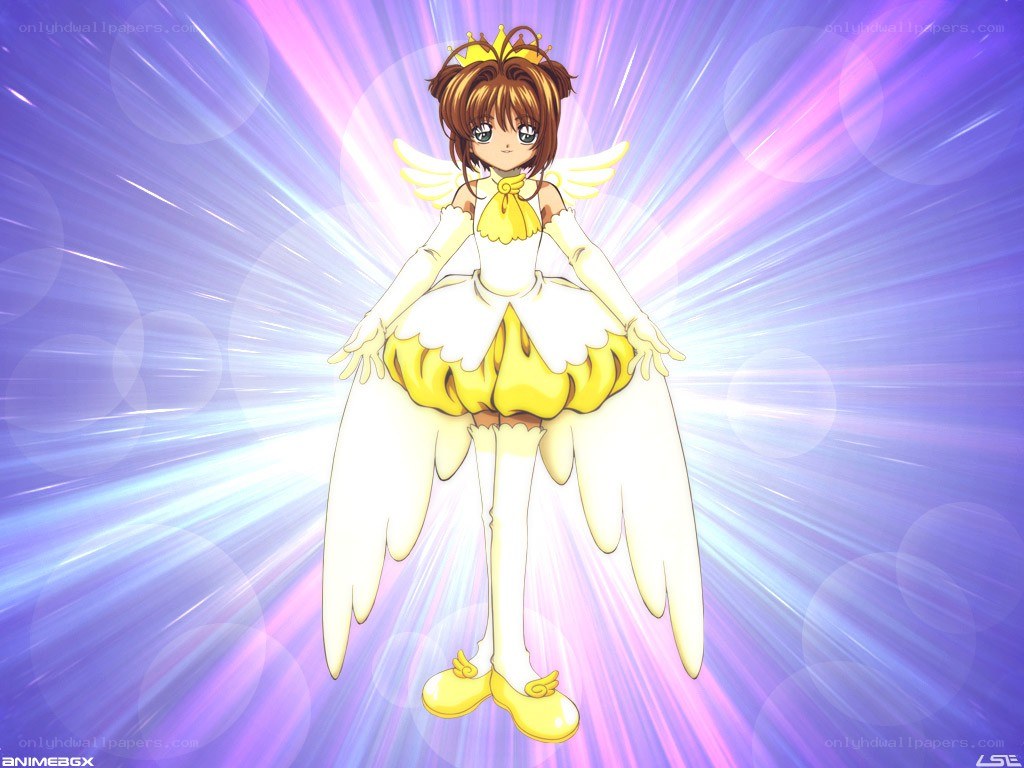 Sakura in angel form