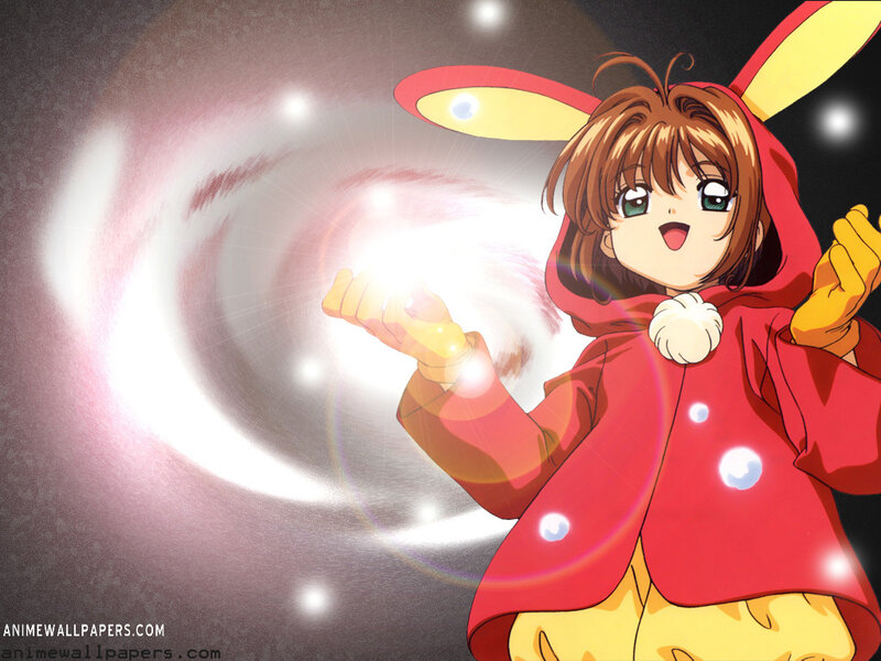 Sakura in bunny costume