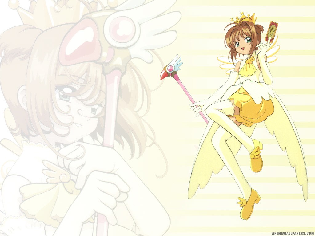 Sakura in her angel form