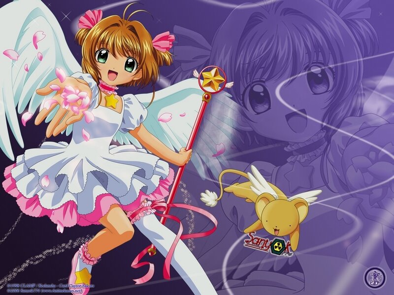 Sakura in her angel form