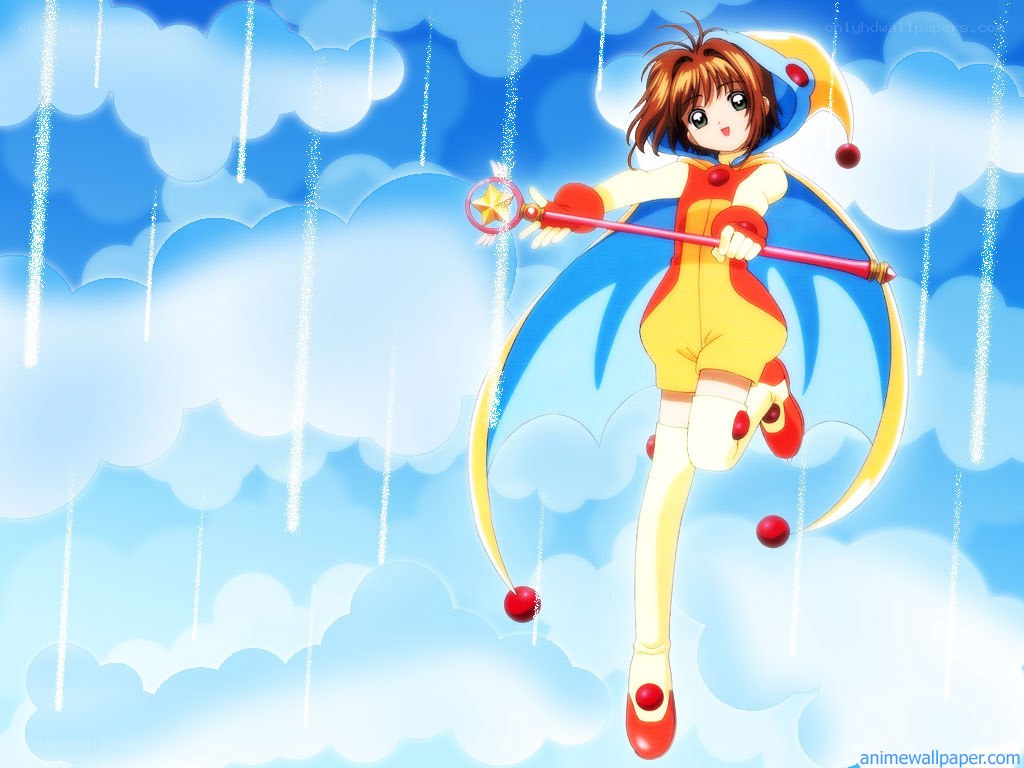 Sakura in her jester outfit