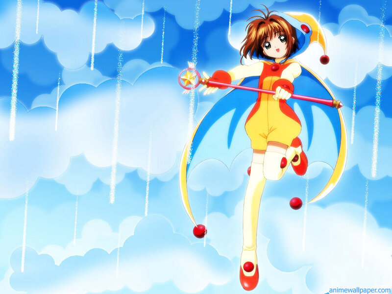 Sakura in her jester outfit