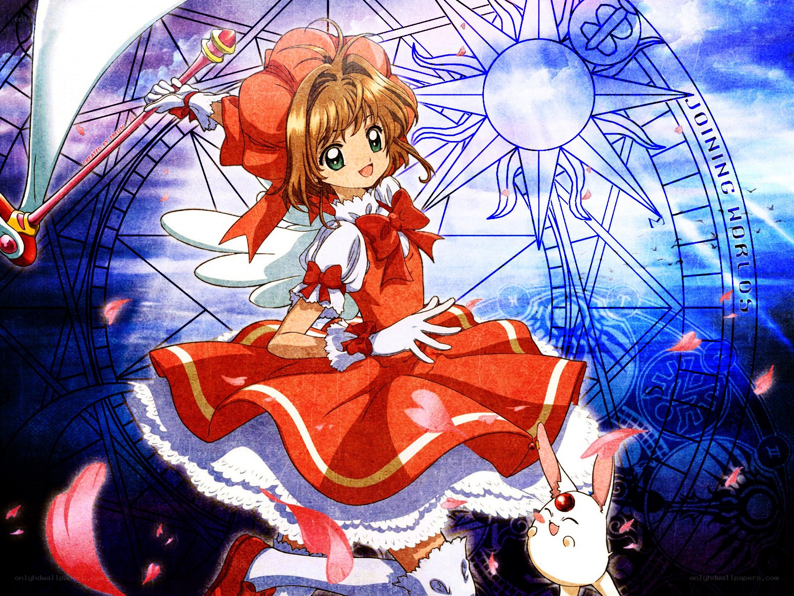 Sakura in her magical form