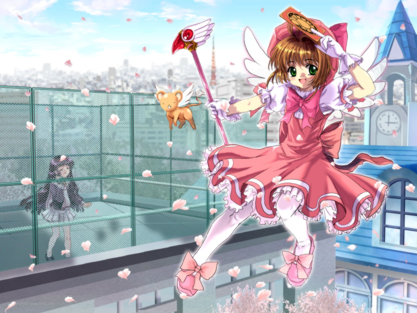 Sakura in her magical form