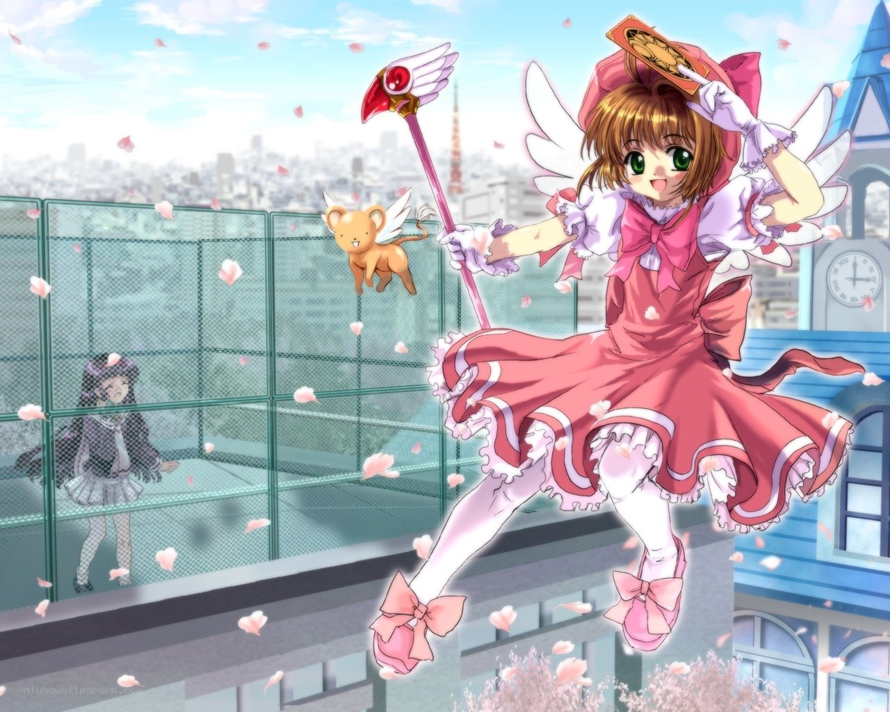 Sakura in her magical form