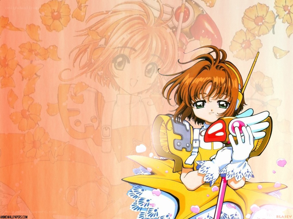 Sakura in her magical gear