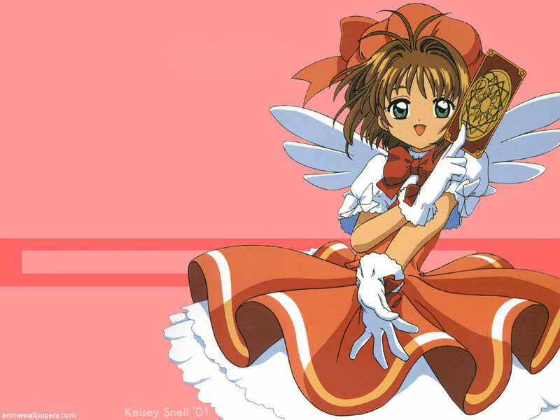 Sakura in her magical outfit