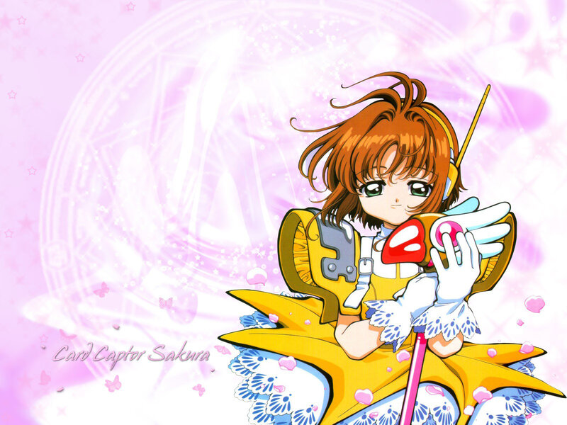 Sakura in her magical outfit