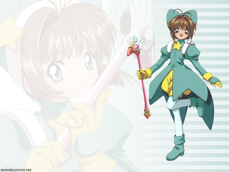 Sakura in her magical outfit
