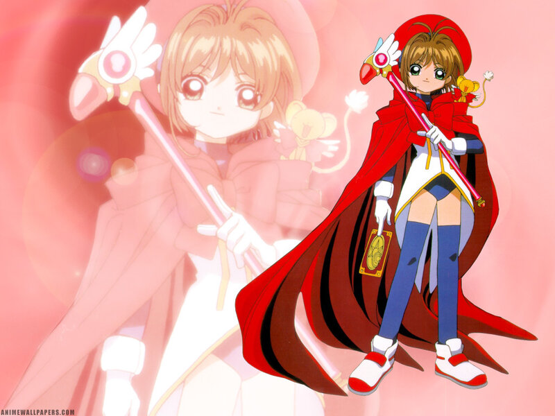 Sakura in her magical outfit
