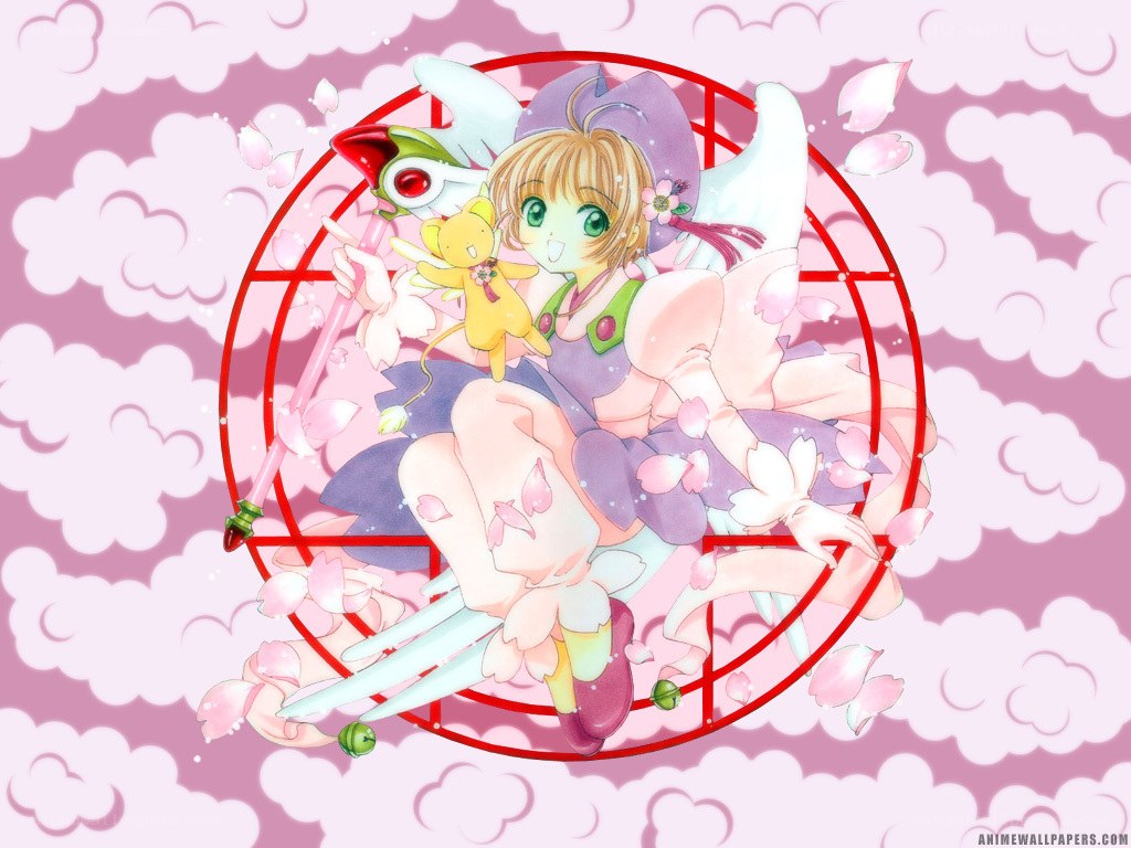Sakura in magical form
