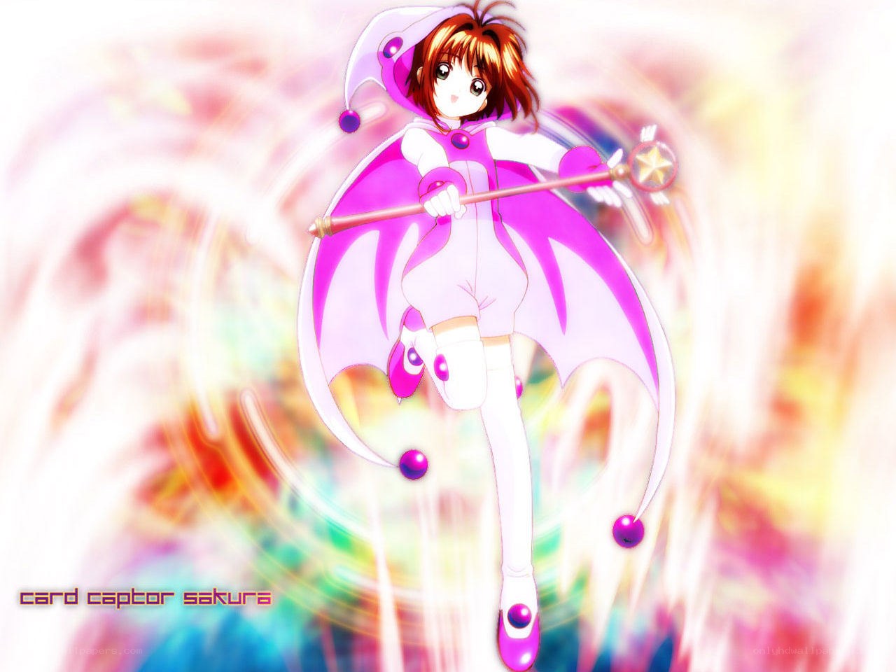 Sakura in magical form