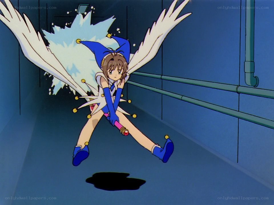 Sakura in magical form